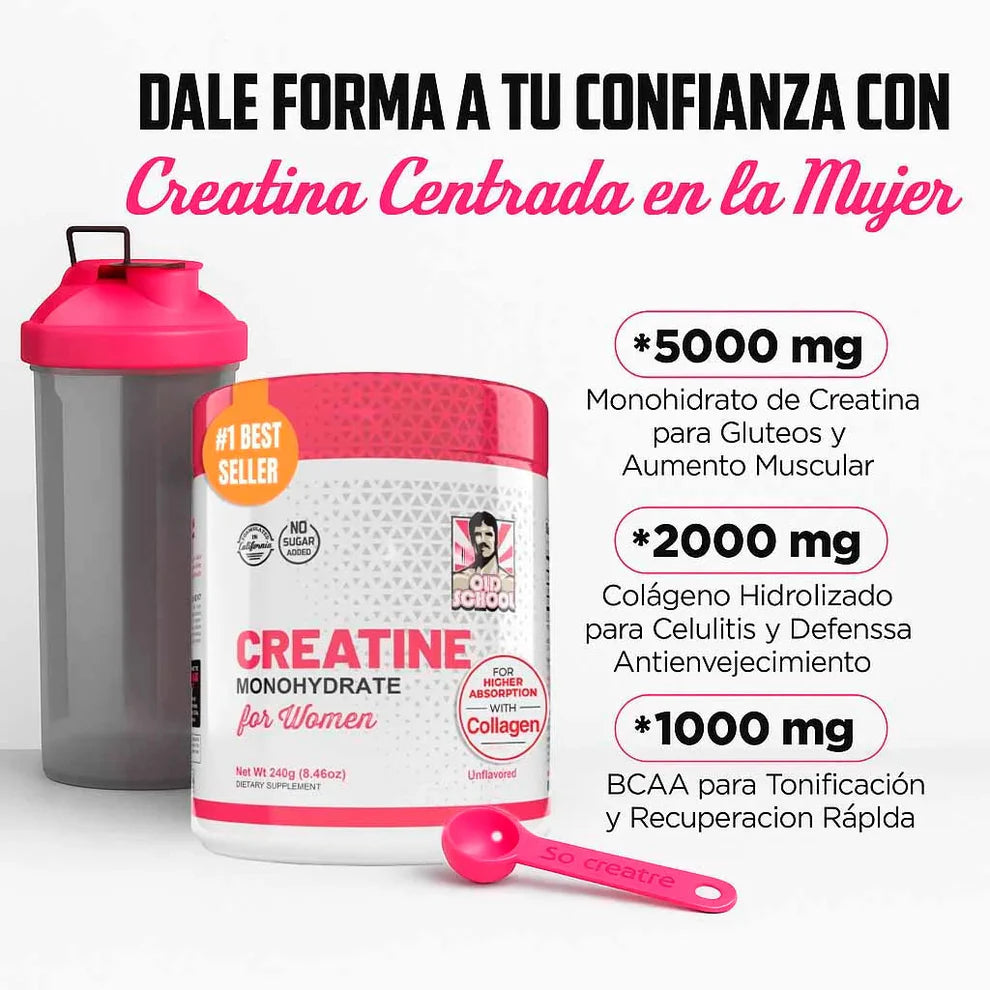 Creatine Monohidratada Para Mujer