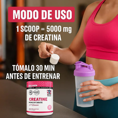 Creatine Monohidratada Para Mujer