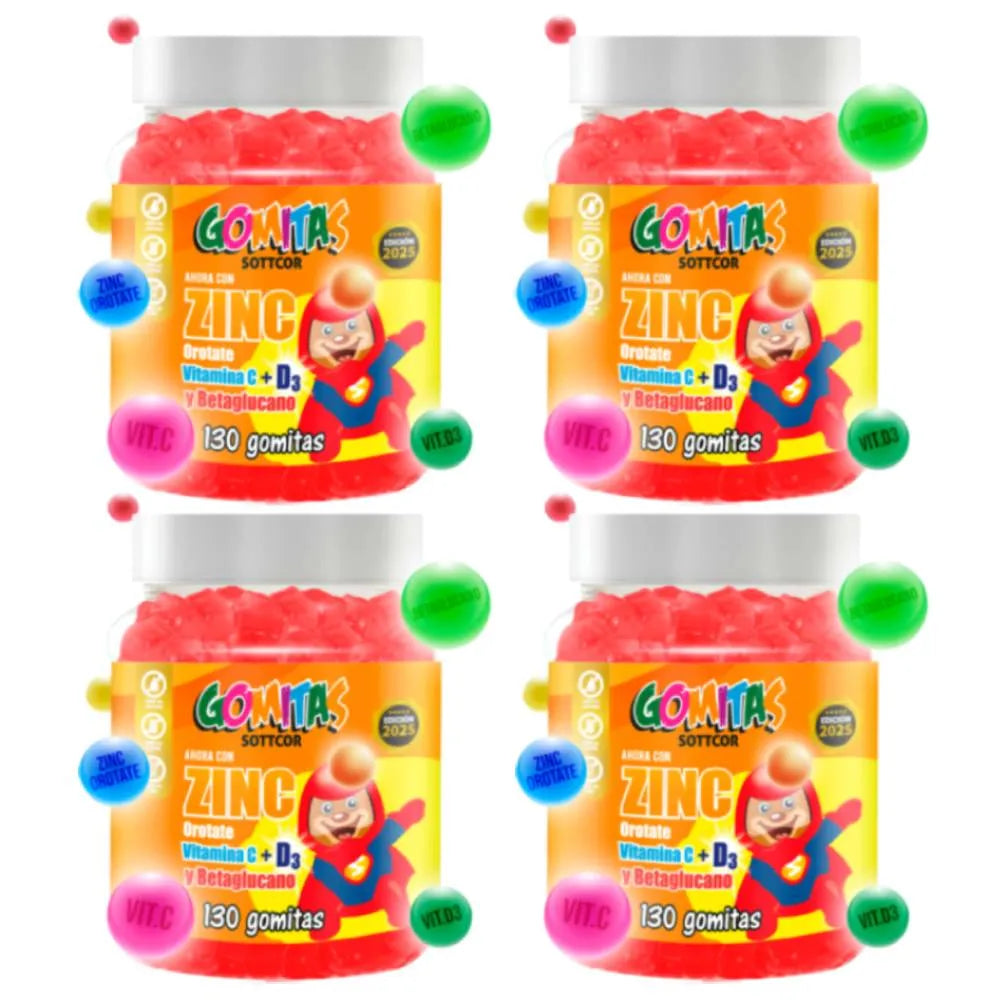 Gomitas para Niños Zinc Orotate