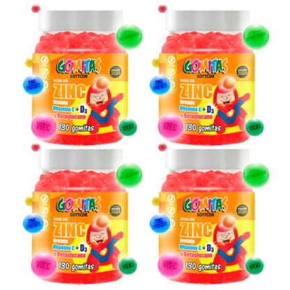 Gomitas para Niños Zinc Orotate